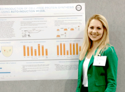 1st Place in National Undergraduate Research Competition Awarded to BYU ChE Student Christina Muhlestein 1st Place in National Undergraduate Research Competition Awarded to BYU ChE Student Christina Muhlestein